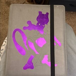 Pokemon Gray and Purple Mewtwo Tablet Cover